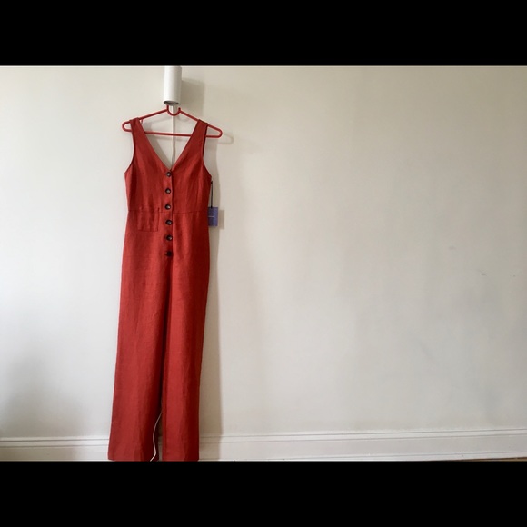 Paloma Wool Other - Paloma Wool 100% Linen Jumpsuit